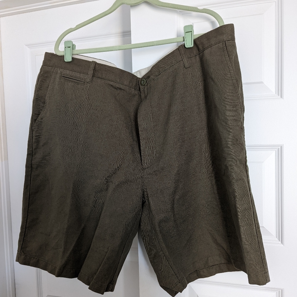 ISLAND SHORES | men's TWO (2x) pairs linen shorts  | 44